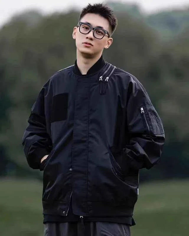 Y2K Spring Classic American Pilot Style Jacket