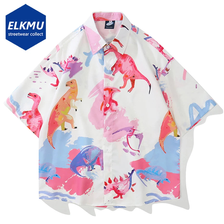 Dinosaur Graphic Printed Shirts