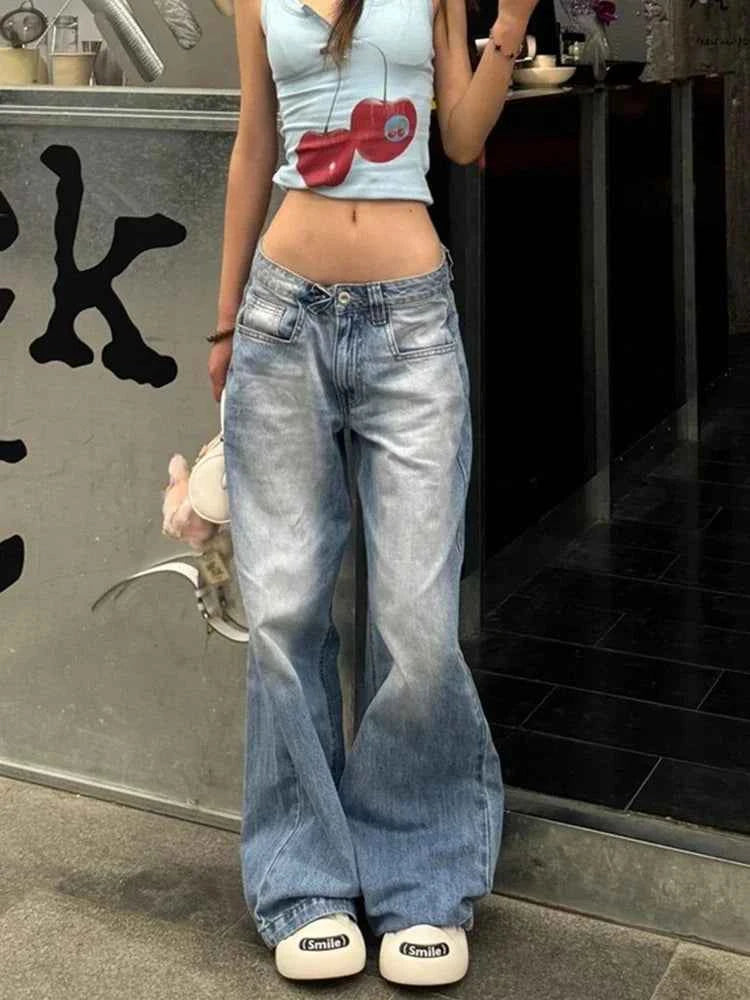 Y2K Japanese Vintage American Low Jeans