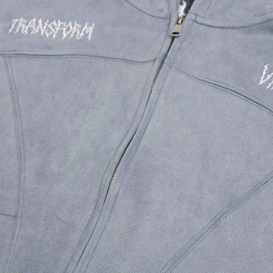Unique Retro Y2K Patchwork Hooded Sweatshirt
