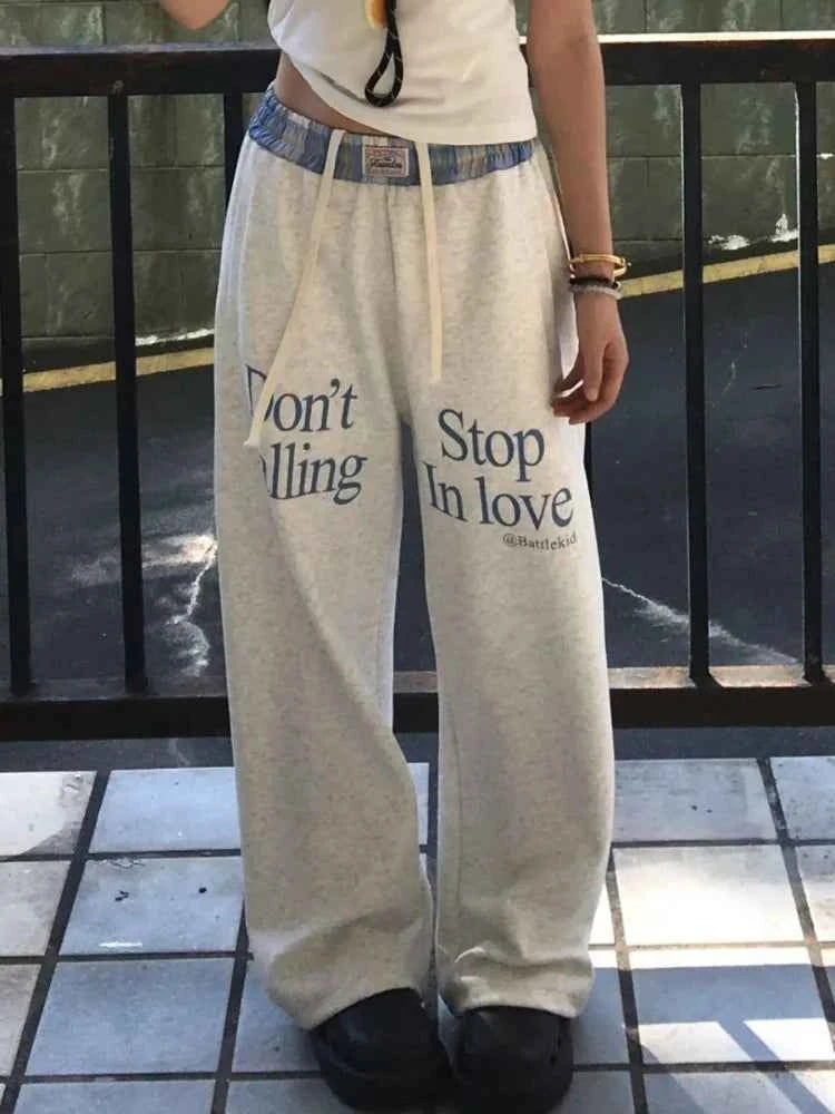 Y2k Plaid Cool Hip Hop Sport Sweatpants