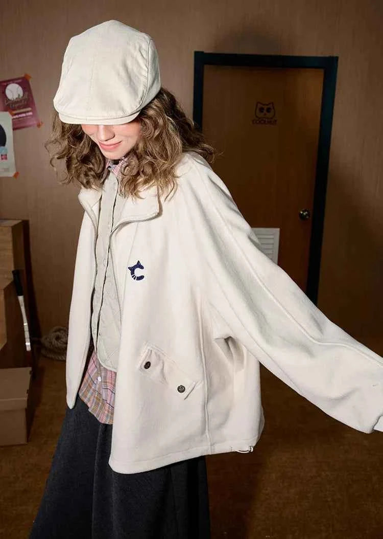 Women American Lazy Style Oversized Spring Jacket