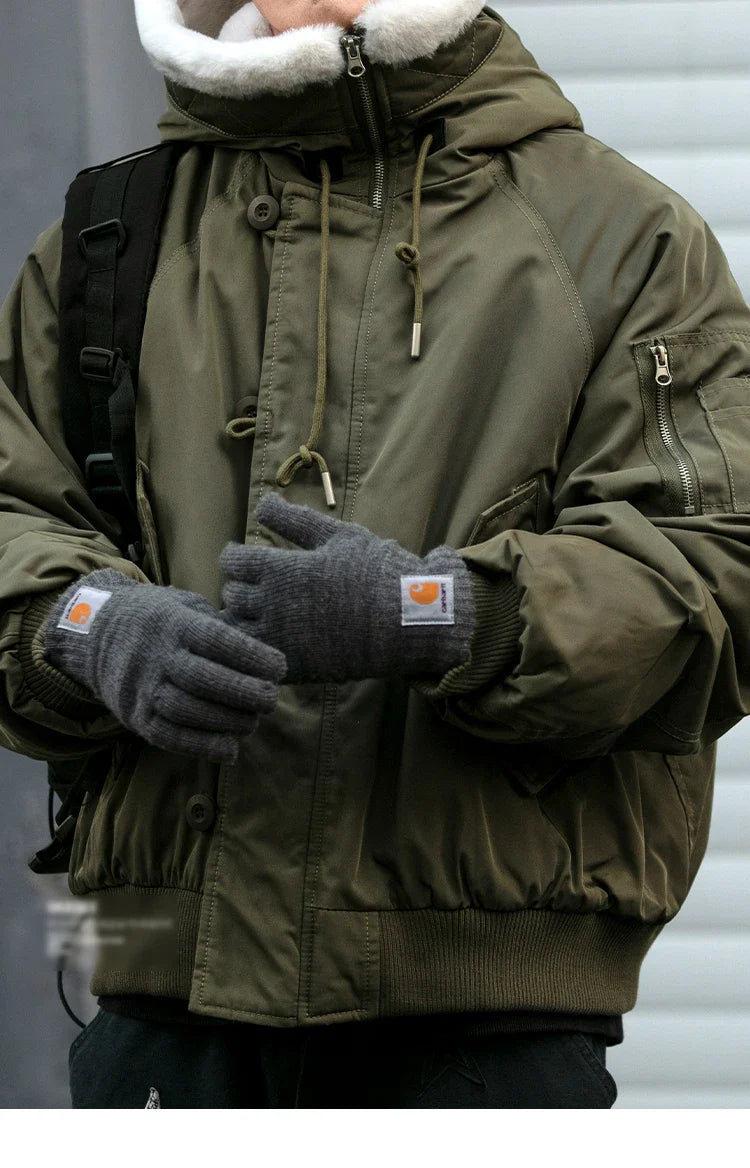 Winter American Fur Interior Parka Jacket
