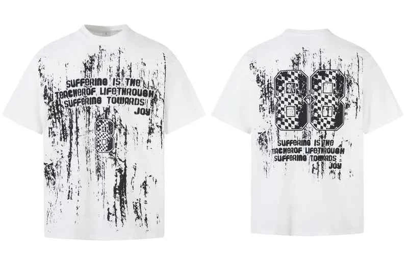 Streetwear Gothic Graphic Punk Hip Hop T-Shirt