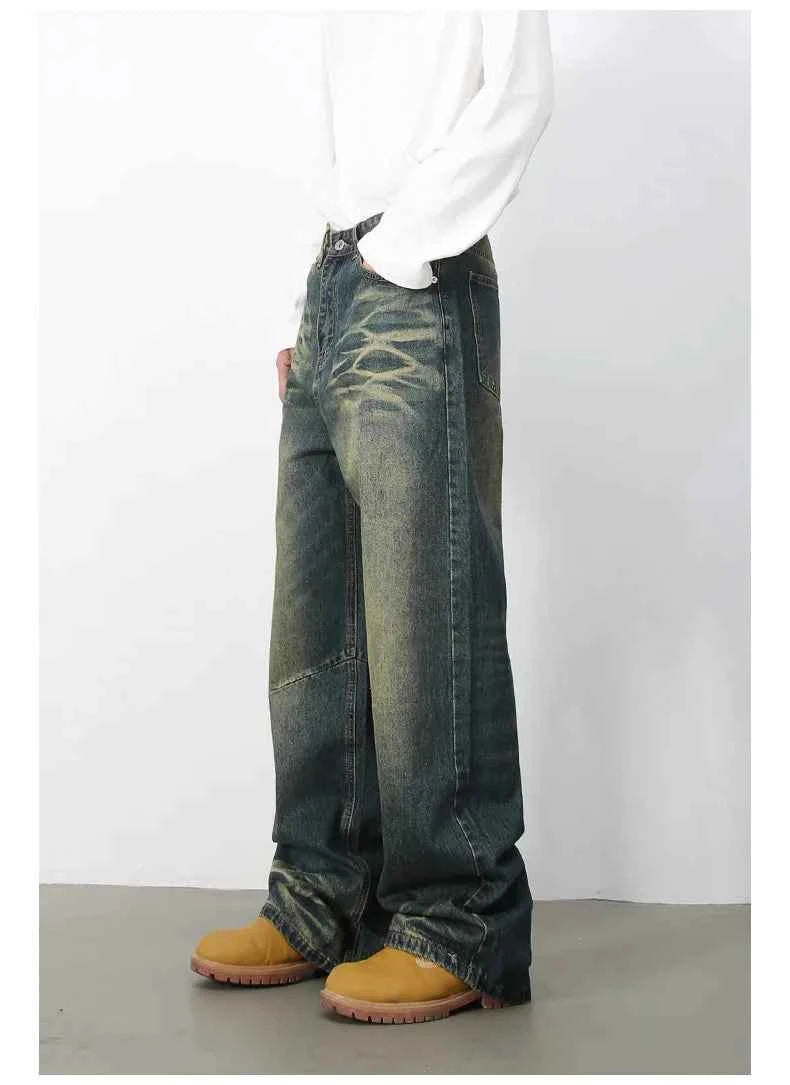 High-end Baggy Denim Wide Leg Jeans