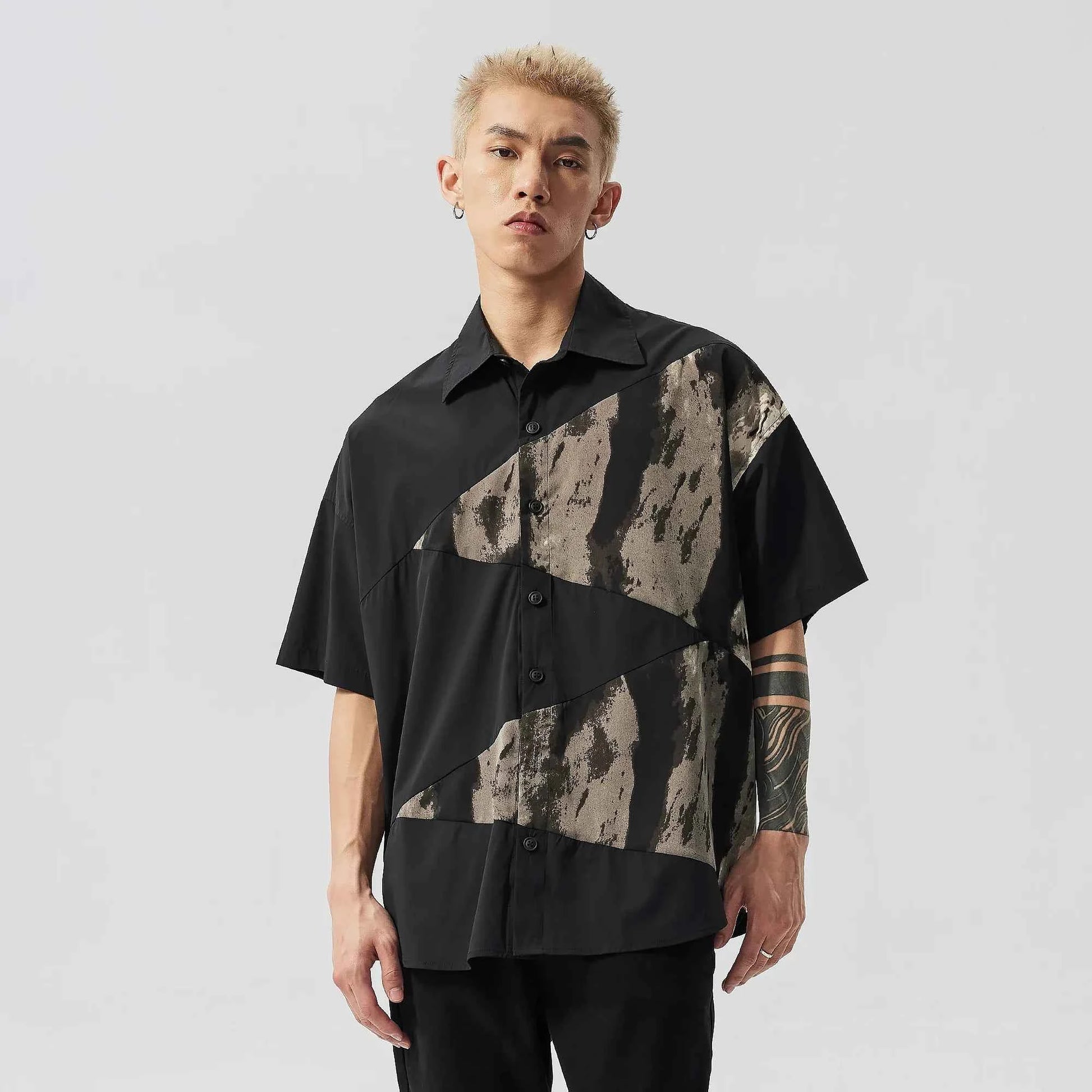 Lightweight Vintage Breathable Loose Lapel Shirt