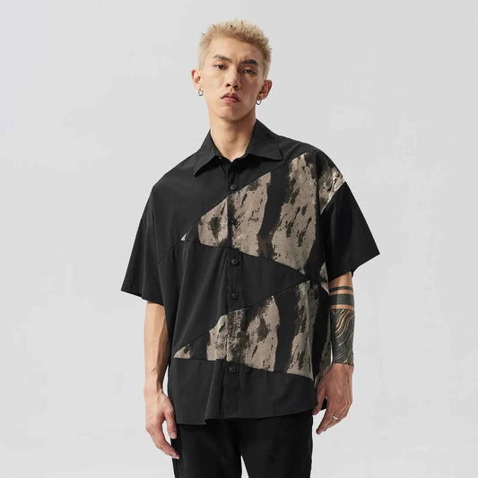 Lightweight Vintage Breathable Loose Lapel Shirt