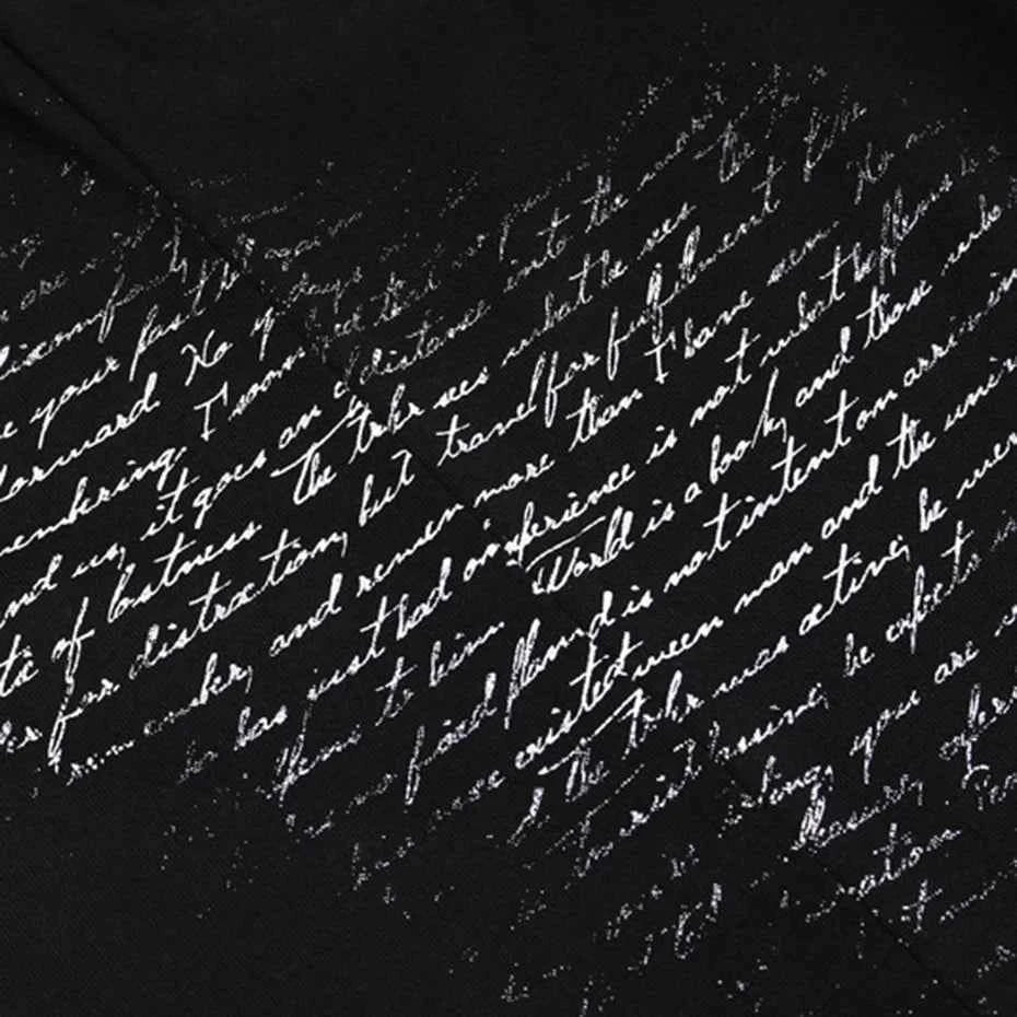 Graphic Eye Print Loose Cotton Short Sleeve T-Shirt