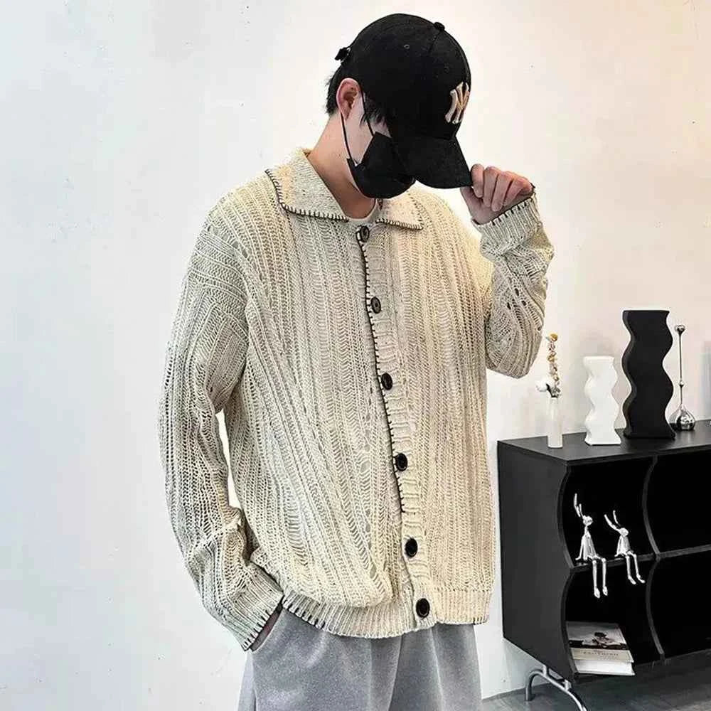 Autumn Korean Style Cozy Knitted Winter Cardigan