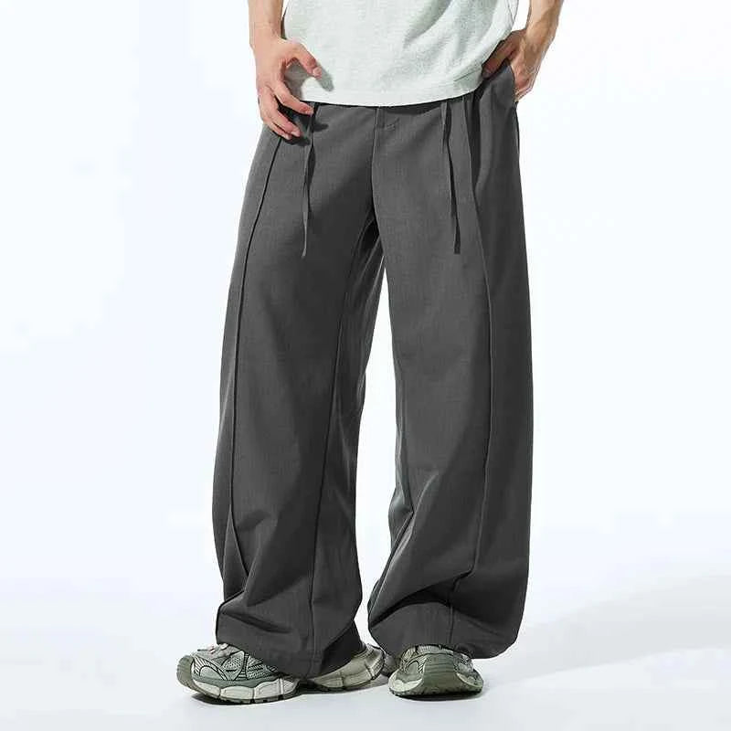 American Style Super Wide Leg Suit Pants
