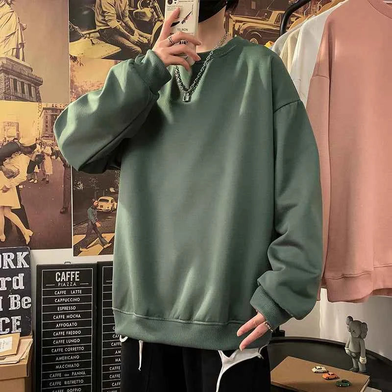 Oversized Fashionable Korean Hip Hop Sweatshirt