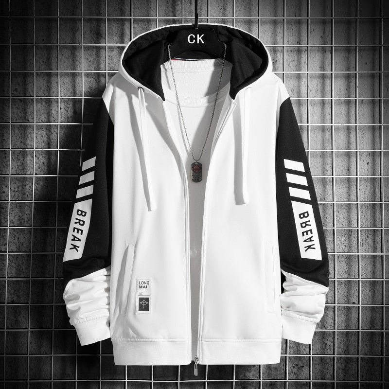 Break Raglan Sleeve Hoodie