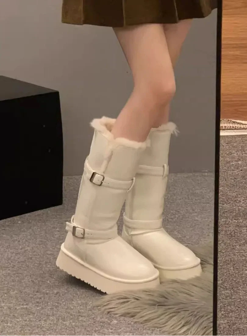 Winter Height Increasing Snow Boot - Luxuryurbanwear