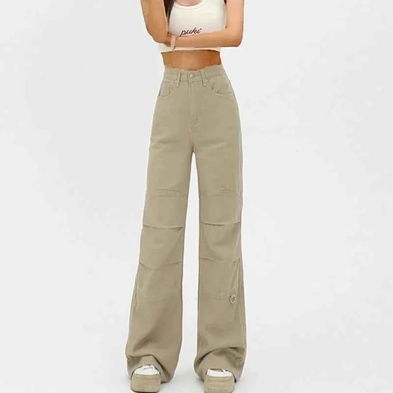 Classic American Gothic Style Flare Jeans
