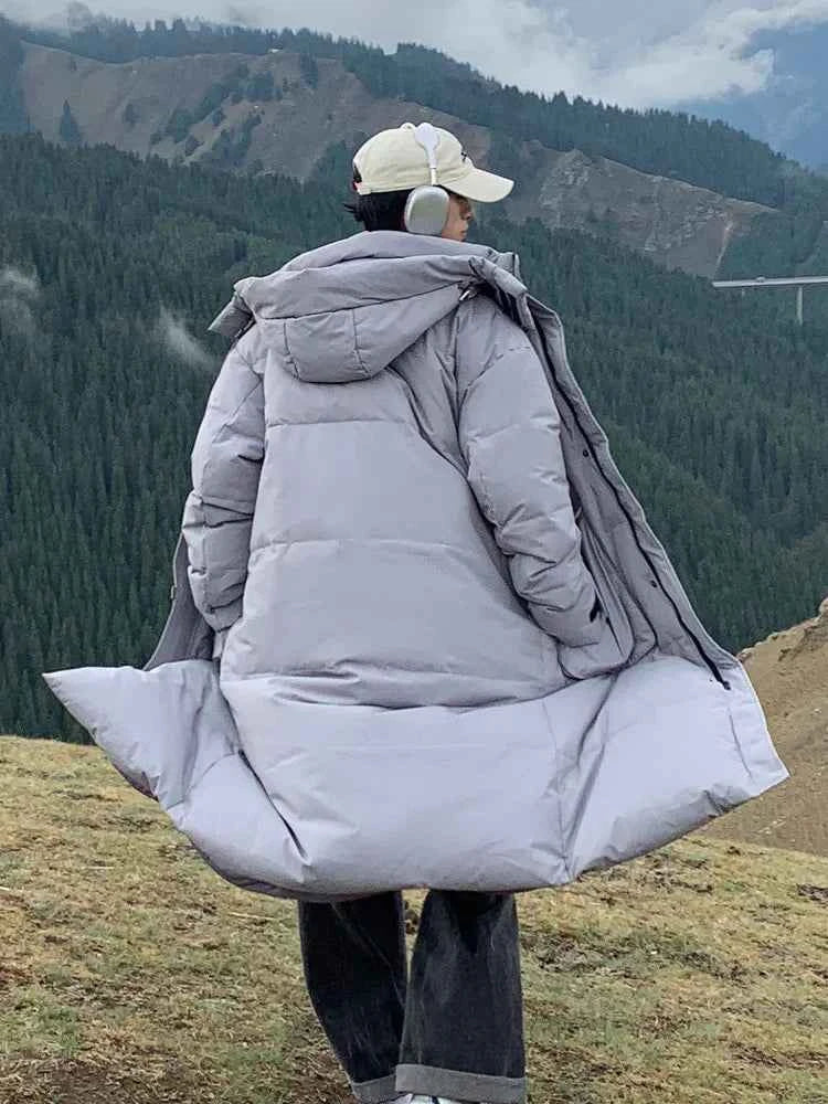Y2K Thick Warm Hooded Puffer Padded Coat