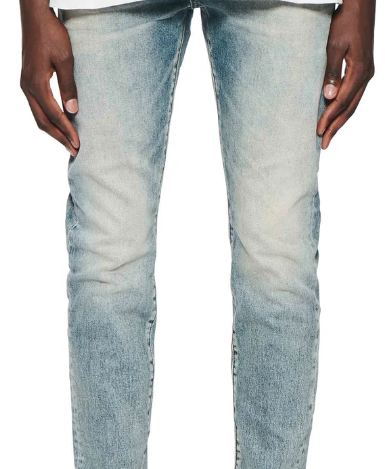 PURPLE Jeans Faded Light Wash Minimal