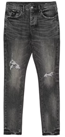 PURPLE Jeans Distressed Ripped Washed