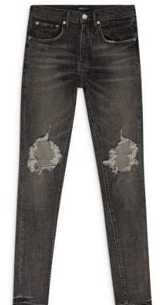 PURPLE Jeans Distressed Ripped Washed
