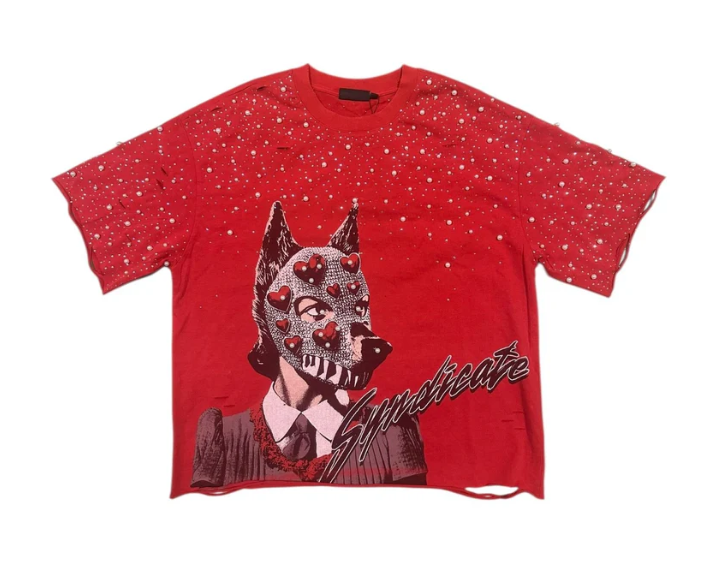 THE SYNDICATE TShirt Paint Splatter Graphic