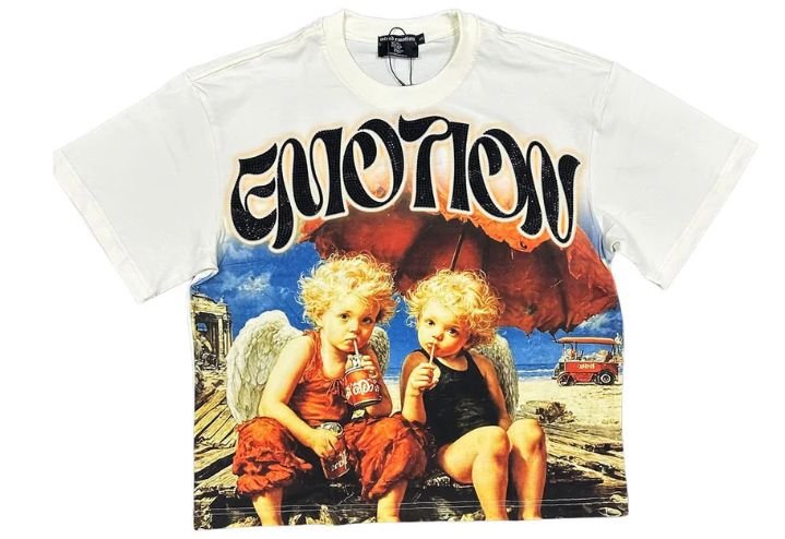 MIXED EMOTIONS TShirt Twin Angel Graphic