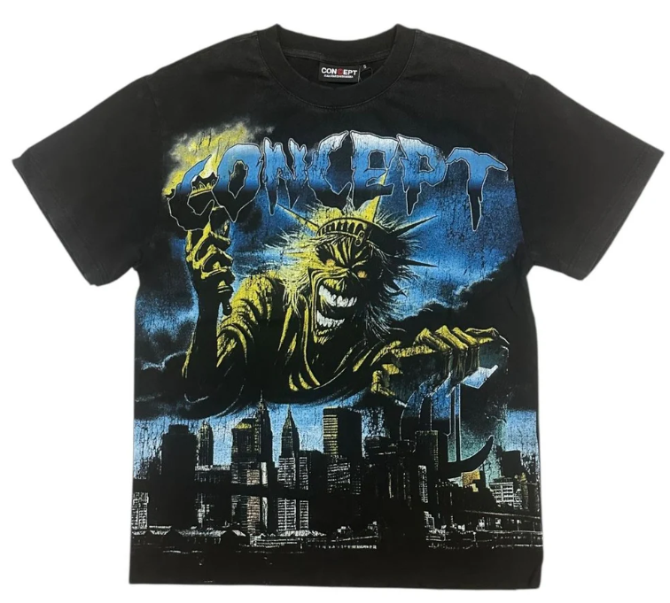 CONCEPT TShirt Statue Monster Graphic