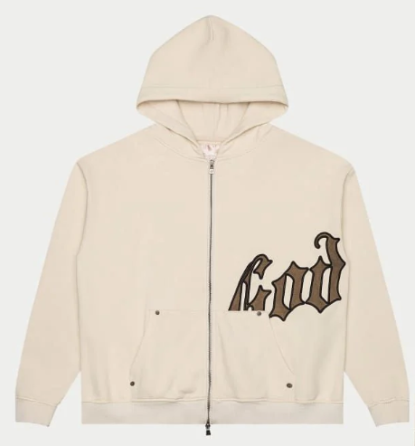 GODSPEED Hoodie Gothic Logo ZipUp