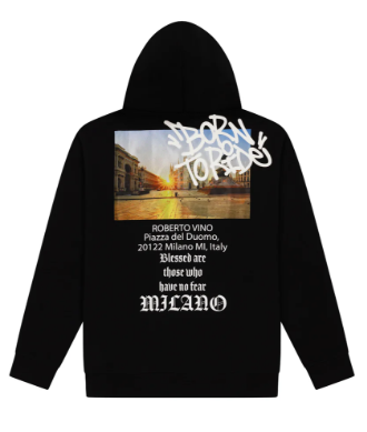 ROBERTOVINOMILANO Hoodie Milan Postcard