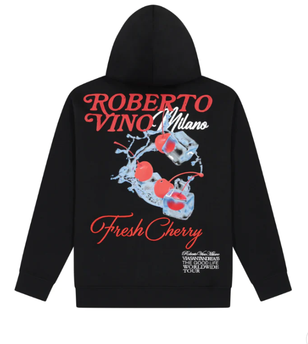 ROBERTOVINOMILANO Hoodie Fresh Cherry