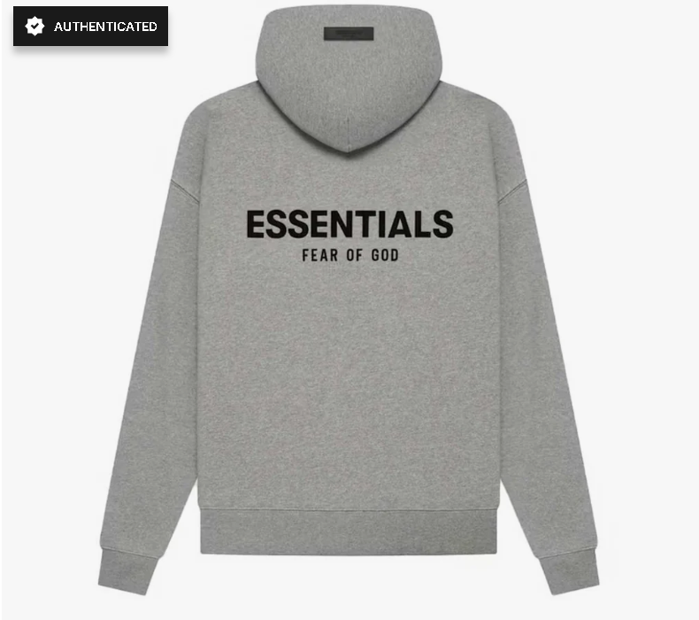 ESSENTIAL Hoodie Back Logo Minimal