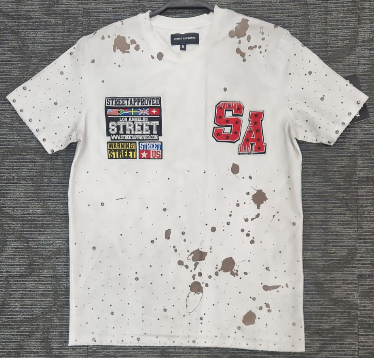 STREET APPROVED TShirt Paint Splatter Varsity