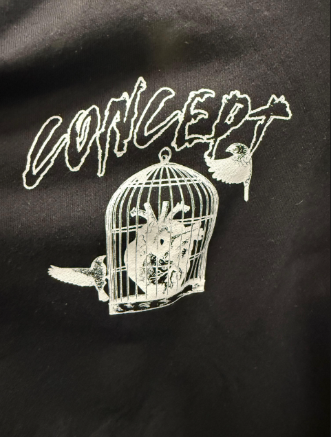 CONCEPT TShirt Bird Cage Graphic