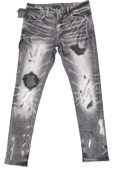 EMBELLISH Jeans Distressed Bleached
