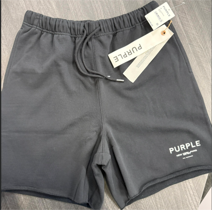 PURPLE Shorts Minimal Logo