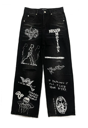 ME 'CANVAS' DENIM JEANS