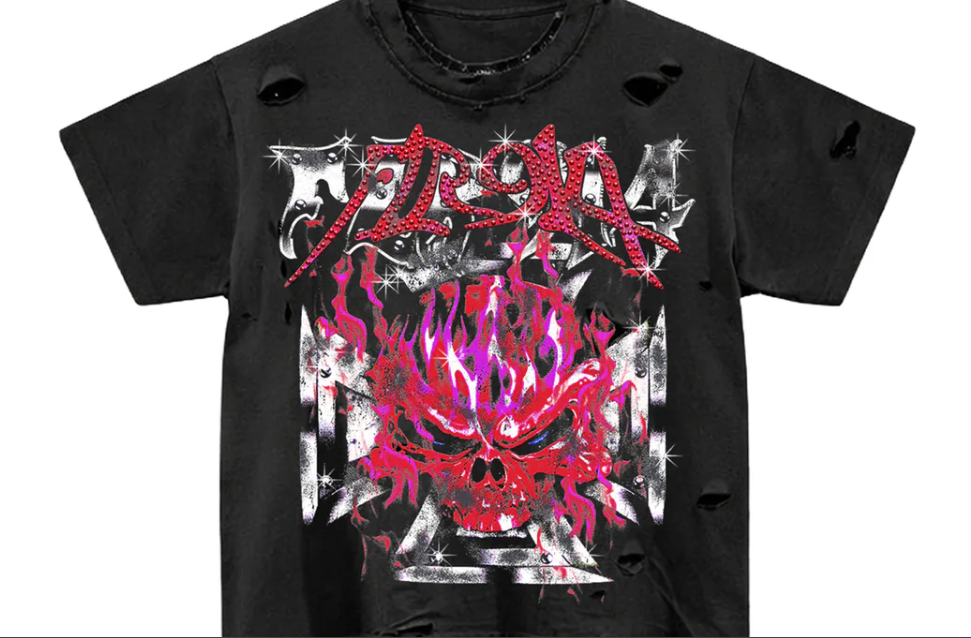 FLOOR-SCARLET SKULL SS TEE