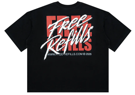 FREE REFILLS TEMPTATION TEE