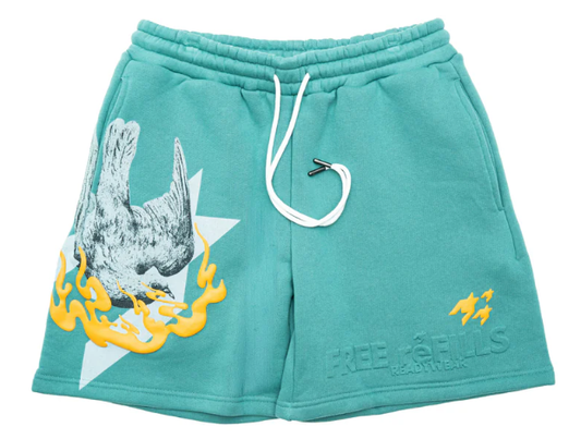 FREE REFILLS DOVE FLEECE SHORTS