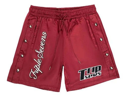 TRIPLE 7 NYLON SHORTS