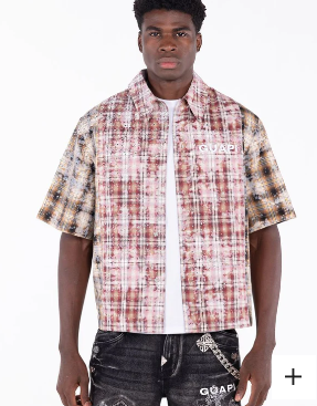 GUAPI ECLIPSE PLAID SHIRT