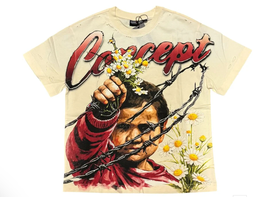 CONCEPT "FLOWERS"SS TEE
