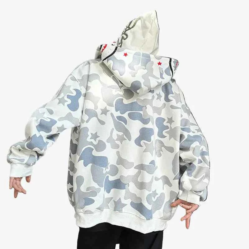 Zip Up Hoodie Milky Star