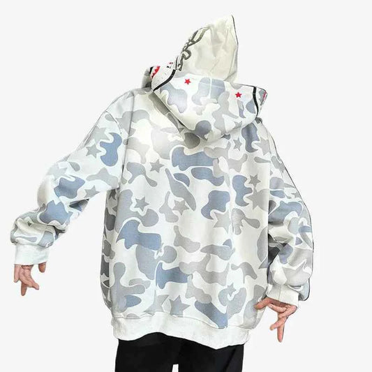 Zip Up Hoodie Milky Star