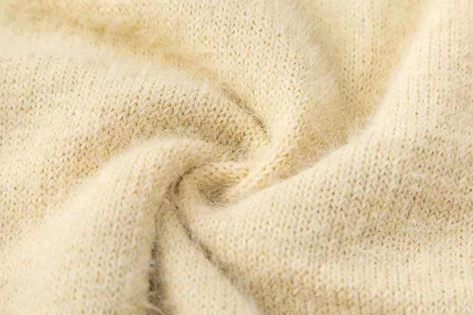 Breathable Oversized Loose Fit Knit Hip Hop Sweater