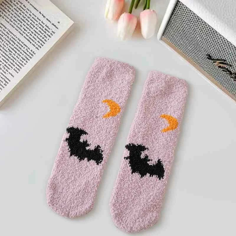 Funny Kawaii Halloween Cartoon Socks