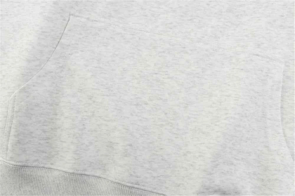 High-Quality Embroidered Flower Hip Hop Hoodie