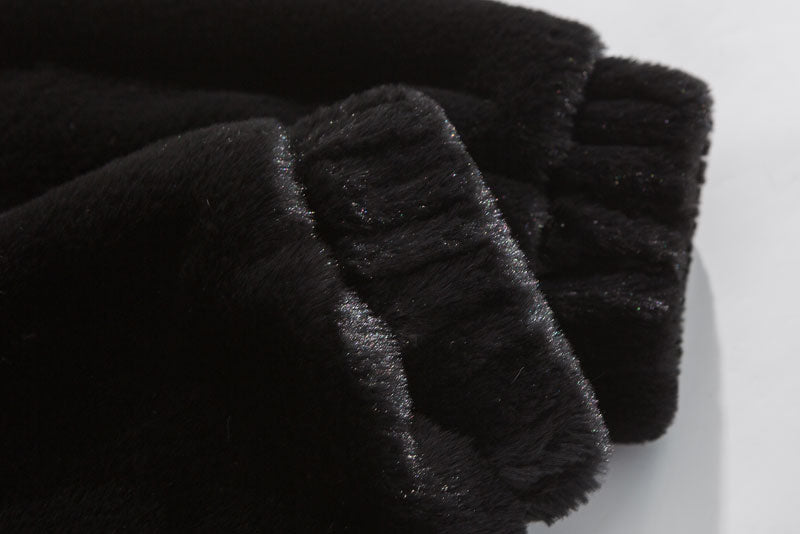 Streetwear Outerwear | Gothic Fleece Jacket