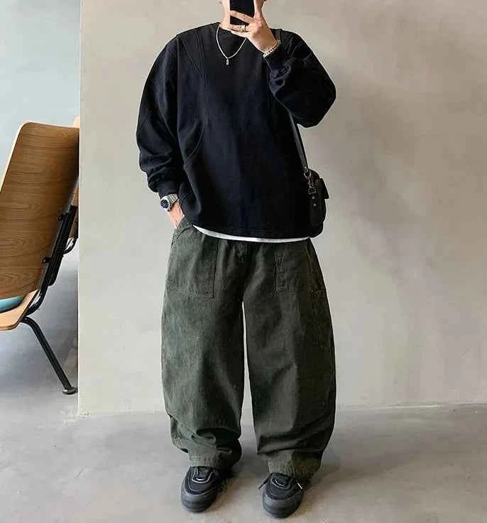 Y2K High-Quality Oversized Hip Hop Sweatshirt