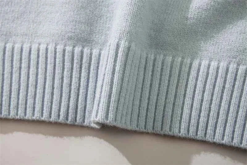 Cozy Streetwear Puppy Dog Knit Sweater