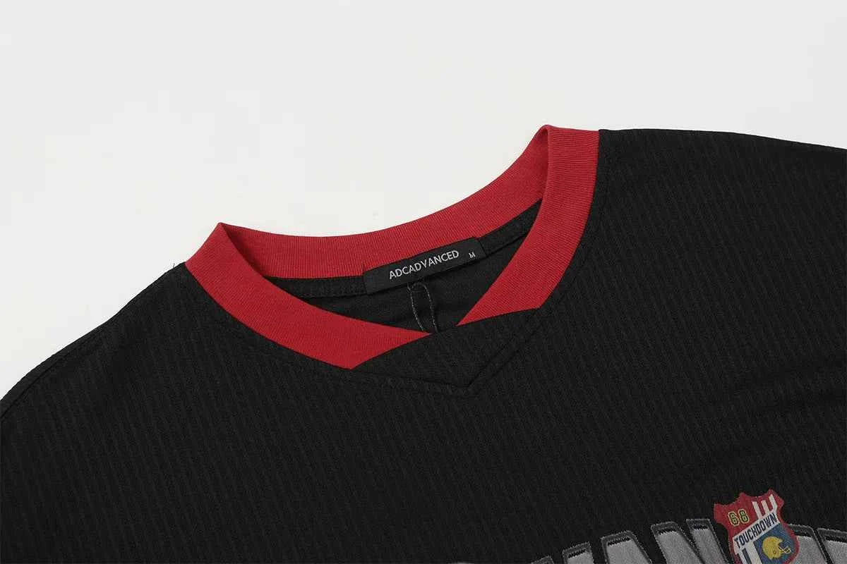 Color Block Patchwork O-Neck Long Sleeve T-Shirt