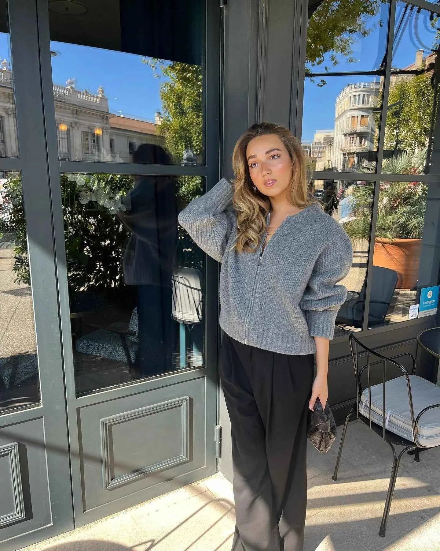 Women Cool Cozy Commuter Casual Cardigan